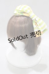 LIEF / オレンジブロッサムカチューシャ  キャンディグリーン H-25-02-09-070-LO-AC-NS-ZH