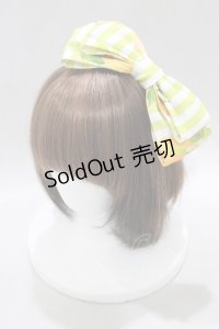 LIEF / オレンジブロッサムカチューシャ  キャンディグリーン H-25-02-09-070-LO-AC-NS-ZH