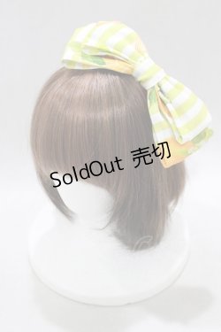 画像1: LIEF / オレンジブロッサムカチューシャ  キャンディグリーン H-25-02-09-070-LO-AC-NS-ZH