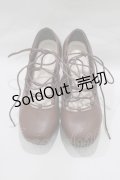 mon lily / レースアップシューズ L ブラウン H-25-02-09-077-LO-SH-NS-ZH