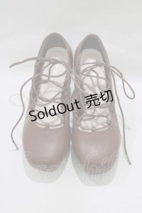 mon lily / レースアップシューズ L ブラウン H-25-02-09-077-LO-SH-NS-ZH