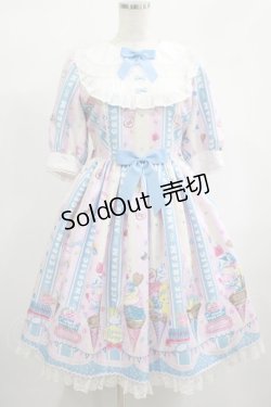 画像1: Angelic Pretty / Ice Cream Parlorワンピース Free ピンク H-25-02-09-002-AP-OP-NS-ZH