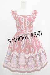 Angelic Pretty / Wonder Patisserie SpecialジャンパースカートSet Free レッド H-25-02-09-003-AP-OP-NS-ZH