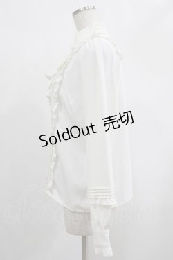 画像2: Amavel / Vintage Doll フリルブラウス Free オフ H-25-02-10-042-CA-BL-NS-ZH