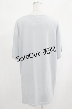 画像3: Lovely Tency / 眞白ありすコラボ TTリボンTシャツワンピース M サックス H-25-02-10-043-GO-OP-NS-ZH