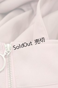 画像3: EAT ME / FRONTジップマーメイドジャンスカ Free ピンク H-25-02-10-1044-LO-SK-NS-ZH