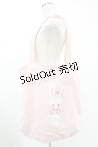 Swankiss / MAKIコラボトートバッグ  ピンク H-25-02-10-1007-CA-BG-NS-ZH