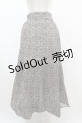 axes femme / 小花柄マーメイドスカート M ブラック H-25-02-10-1026-AX-SK-NS-ZH