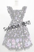Angelic Pretty / Happy Treat Partyジャンパースカート Free ブラック H-25-02-10-002-AP-OP-NS-ZH