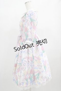 画像2: Angelic Pretty / Flower Egg Gardenワンピース Free 白 H-25-02-11-004-AP-OP-NS-ZH