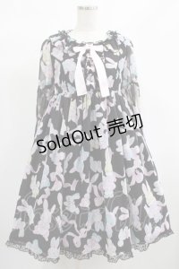 Angelic Pretty / Moco moco Bunnysワンピース Free ブラック H-25-02-11-005-AP-OP-NS-ZH