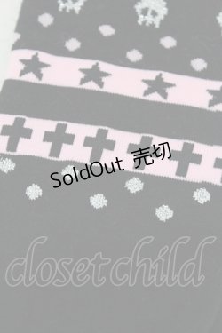 画像2: PEACE NOW / ハイソックス  黒 H-25-02-11-1032-PU-ZA-KB-ZH