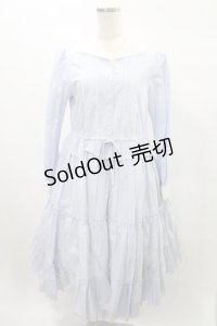 Melody BasKet / ナイチンゲールワンピース  サックス H-25-02-11-1003-LO-OP-KB-ZH