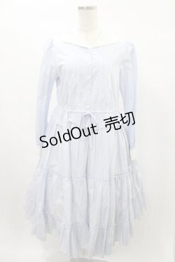 画像1: Melody BasKet / ナイチンゲールワンピース  サックス H-25-02-11-1003-LO-OP-KB-ZH