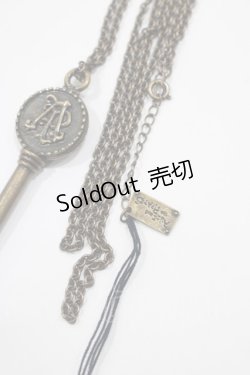 画像2: ALICE and the PIRATES / クリスの鍵ネックレス  アンティークゴールド H-25-02-11-069-PA-AC-NS-ZH