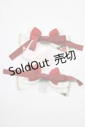 metamorphose / 乙女の白昼夢リボンコーム  オフ H-25-02-11-070-ME-AC-NS-ZH
