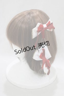 画像2: metamorphose / 乙女の白昼夢リボンコーム  オフ H-25-02-11-070-ME-AC-NS-ZH