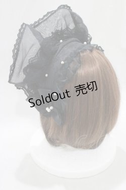 画像2: Angelic Pretty / ブリム付カチューシャ  ブラック H-25-02-11-075-AP-AC-NS-ZH