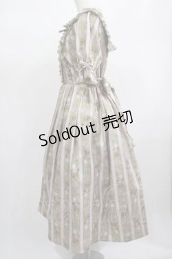 画像2: axes femme kawaii / RosyBear柄ワンピース M グリーン H-25-02-11-008-AX-OP-NS-ZH