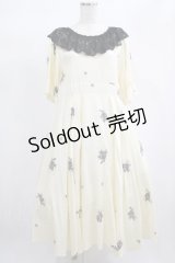 marcHenTica Laito / 花柄ワンピース Free クリーム H-25-02-11-011-LO-OP-NS-ZH