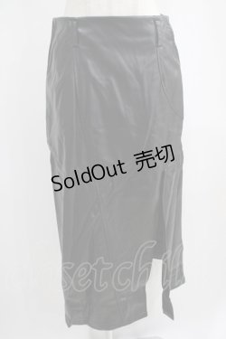 画像1: PUNK RAVE / SECOND SKIN SKIRT L ブラック H-25-02-12-035-PU-SK-KB-ZY