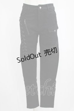 画像1: PUNK RAVE / MANIFESTO BLACK TROUSERS S ブラック H-25-02-12-041-PU-PA-KB-OS