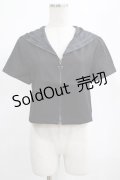 PUNK RAVE / Chinese Style Silk Fan black sailor collar girl uniform jacket M ブラック H-25-02-12-050-PU-TO-KB-ZY