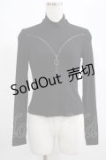 PUNK RAVE / Nikita top XS-S ブラック H-25-02-12-052-PU-TO-KB-OS