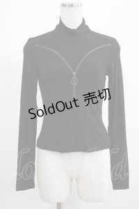PUNK RAVE / Nikita top XS-S ブラック H-25-02-12-052-PU-TO-KB-OS