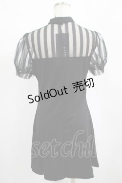 画像3: PUNK RAVE / Chinese Style Silk Fan Cheongsam Dress L ブラック H-25-02-12-005-PU-OP-KB-OS