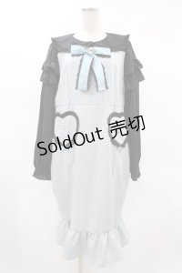 DearMyLove / デザイナー/マーメイドワンピース 3L サックス H-25-02-12-1045-EL-OP-NS-ZH