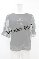 m petit by misako / NINA'Sコラボプルオーバー M ブラック H-25-02-12-1057-LO-TO-NS-ZH