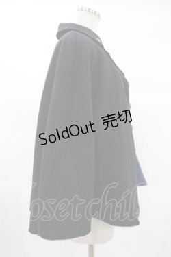 画像3: metamorphose / マント風ベスト・綾フラノ サイズ1 ブラック H-25-02-12-1016-ME-JA-NS-ZH