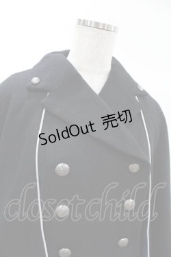 画像4: metamorphose / マント風ベスト・綾フラノ サイズ1 ブラック H-25-02-12-1016-ME-JA-NS-ZH