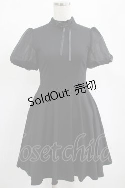 画像1: PUNK RAVE / Adora dress XS ブラック H-25-02-12-008-PU-OP-KB-ZY