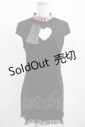 PUNK RAVE / POSTER GIRL DRESS M ブラック H-25-02-12-013-PU-OP-KB-ZI