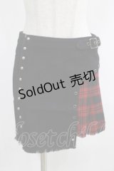 PUNK RAVE / Dead Threads skirt S ブラック H-25-02-12-027-PU-SK-KB-OS