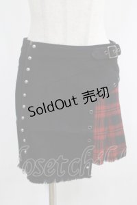 PUNK RAVE / Dead Threads skirt S ブラック H-25-02-12-027-PU-SK-KB-OS