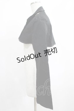 画像2: PUNK RAVE / Gothic Division bolero 2XL ブラック H-25-02-13-039-PU-TO-KB-ZY
