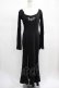画像1: PUNK RAVE / Gothic Bat Code Dress M-L ブラック H-25-02-13-044-PU-OP-KB-ZI (1)