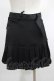 画像3: PUNK RAVE / pleated skirt with waist bag XS ブラック H-25-02-13-046-PU-SK-KB-ZS (3)