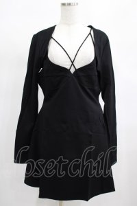 PUNK RAVE / LOCKED CLUB DRESS & BOLERO SET XL-2XL ブラック H-25-02-13-048-PU-OP-KB-ZY