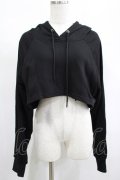 PUNK RAVE / Devil's Cupid crop top XL-2XL ブラック H-25-02-13-051-PU-TO-KB-ZI