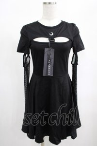 PUNK RAVE / HYPNOS DRESS XS-S ブラック H-25-02-13-053-PU-OP-KB-ZY