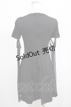 画像3: PUNK RAVE / HYPNOS DRESS XS-S ブラック H-25-02-13-053-PU-OP-KB-ZY