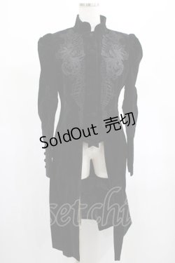 画像1: PUNK RAVE / DESDEMONA BLACK JACKET S ブラック H-25-02-13-006-PU-CO-KB-ZT048
