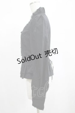 画像2: PUNK RAVE / Lyra shirt S ブラック H-25-02-13-057-PU-BL-KB-ZS