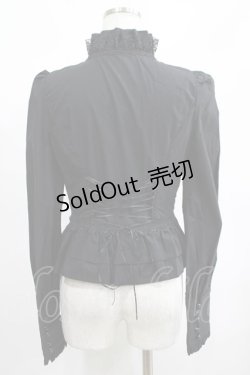画像3: PUNK RAVE / Lyra shirt S ブラック H-25-02-13-057-PU-BL-KB-ZS