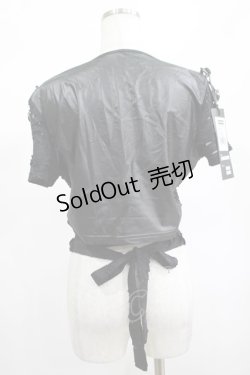 画像3: PUNK RAVE / Terror black crop top XL-XXL ブラック H-25-02-13-060-PU-TO-KB-ZS