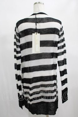 画像3: PUNK RAVE / Insanity striped sweater Free ホワイト H-25-02-13-063-PU-TO-KB-ZT237